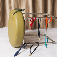 Porte-clé lien simple mousqueton en cuir