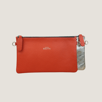 Pochette plate bicolore Juliette