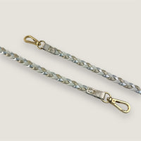 Double braided carabiner link